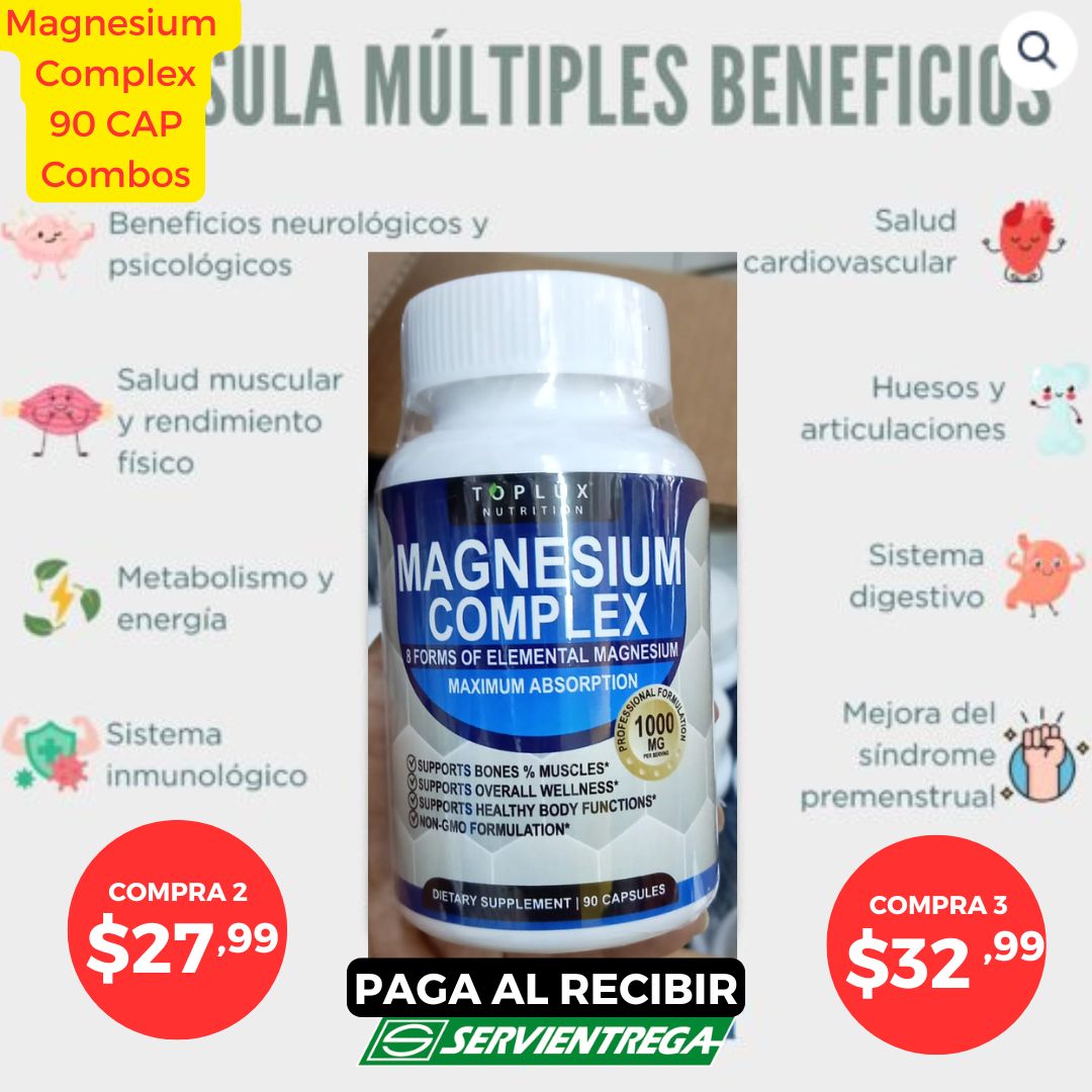 MAGNESIUM COMPLEX 90 capsulas