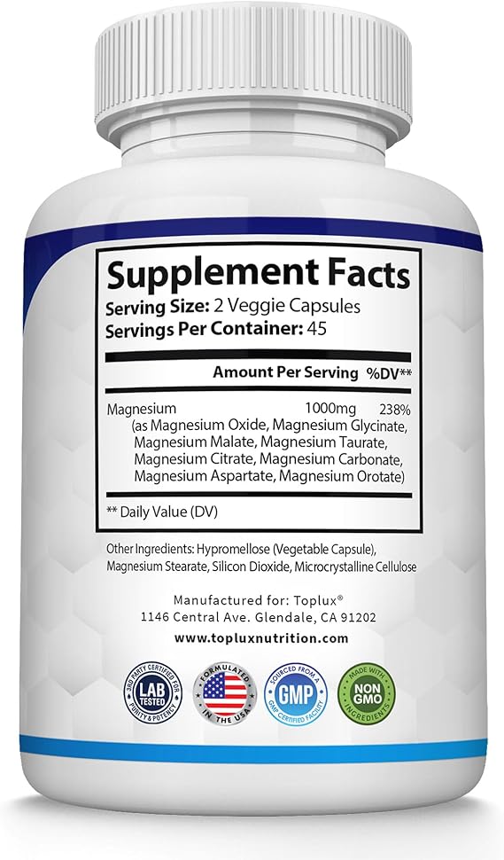 MAGNESIUM COMPLEX 90 capsulas